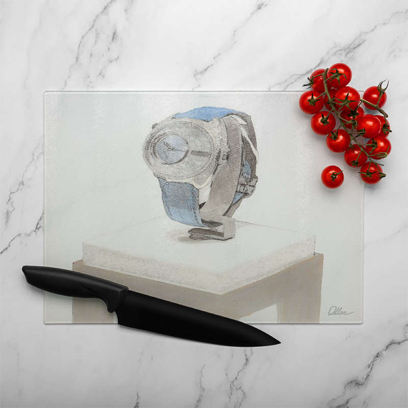 Crystal Watch Glass Chopping Board