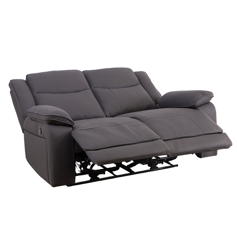 Maplewood Milan Manual Recliner Armchair - Mocha, Does Not Apply, 102" H x 157" W x 95" D, Manual