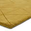 Ladale area rug Hand Tufted Rectangle Ochre-70522990