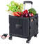 Foldable Utility Cart With Rotate Wheels