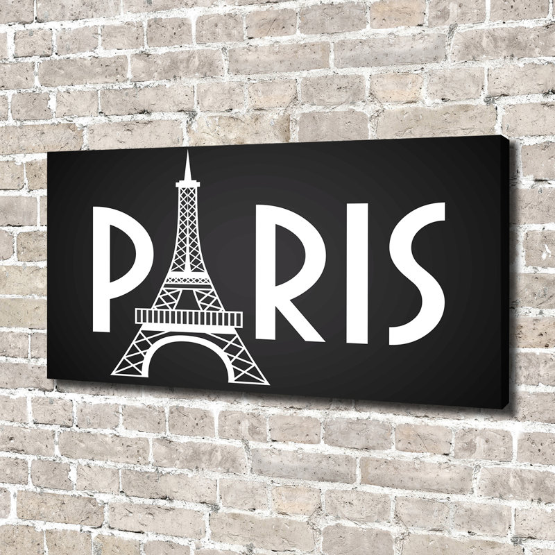 Paris - Wrapped Canvas Print