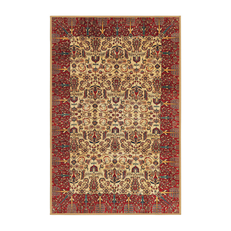 Tapis abstrait 4157, Rectangle 8 pi x 10 pi