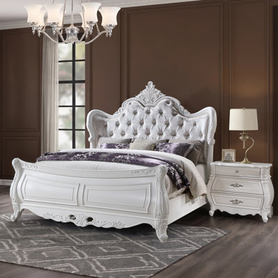 Jaria Queen 2PC Bedroom Set White