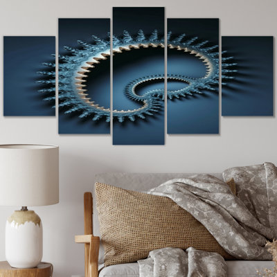 Dacorian - Fractals Wall Decor - 5 panneaux