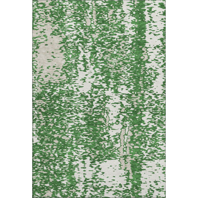 Premium Machine Washable Prisco Emerald Rug
