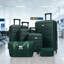 Ensembles de valises rigides 6 pièces avec 2 sacs, valise de transport avec poignée et roues pivotantes doubles verrouillables par mot de passe, bagages légers de 16 po + 20 po + 24 po + 28 po