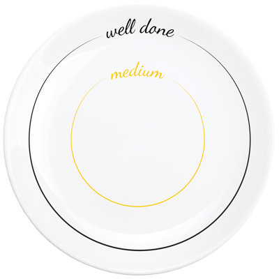 Well Done Dinner Plate