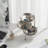 Tabletop Silver 3 Tier Jewelry Ring Organizer