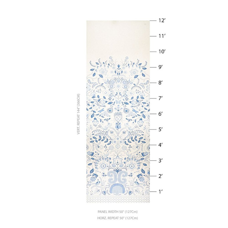 Orla Panel, Blue