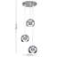 Kerry 3 - Light Silver Cluster Pendant-9439191