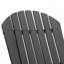 Chaise Adirondack de style Malibu pour l'extérieur-1648083859