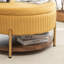 Repose-pieds rond avec rangement Charyn-119044847