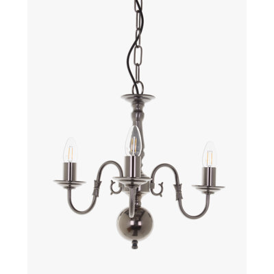 Roosevelt 3 - Light Geometric Chandelier
