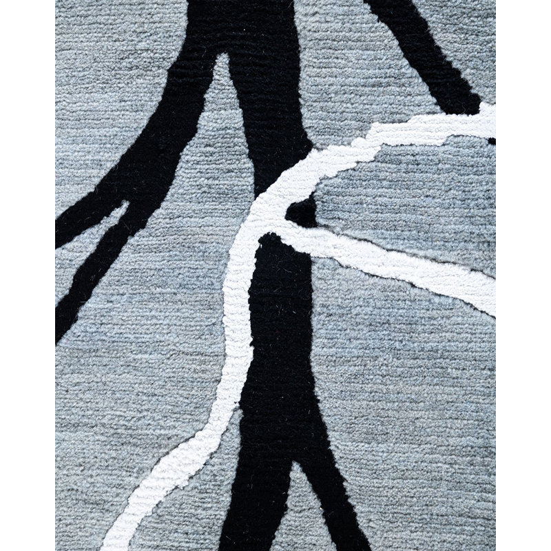 Overdyed One-of-a-Kind 9' 0" X 12' 0" Hand Knotted Area Rug