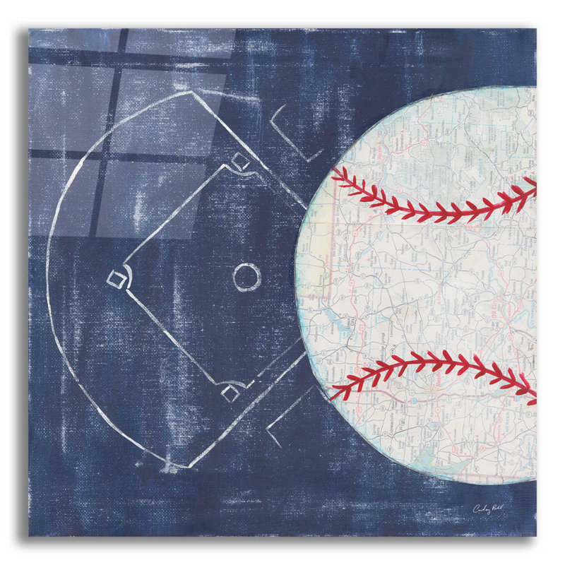 «On The Field III» par Courtney Prahl, H 12 po x l 12 po x P 0,13 po