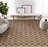 Abani Rugs Teagon SAG140A Checkered Pattern Indoor Area Rug-1095031885