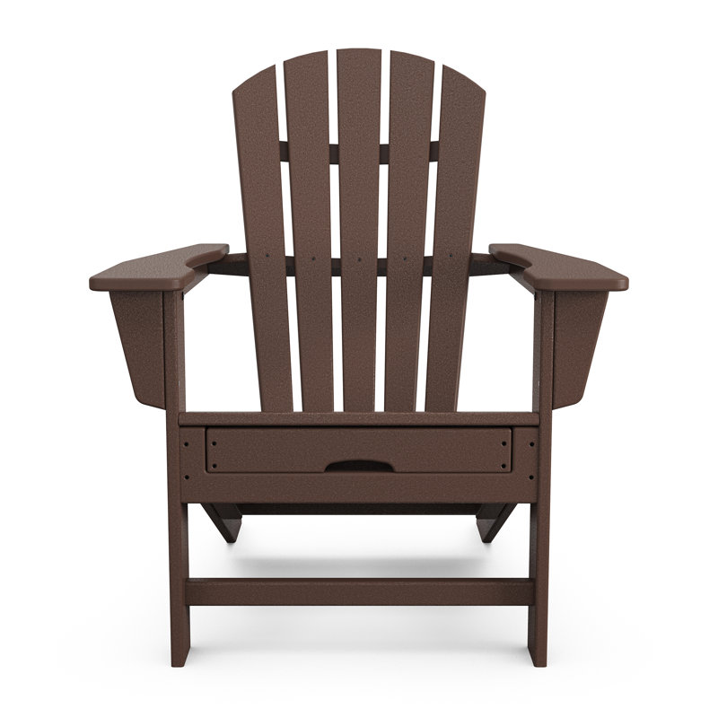 Verlyn Foldable Reclining Adirondack Chair , Mahogany