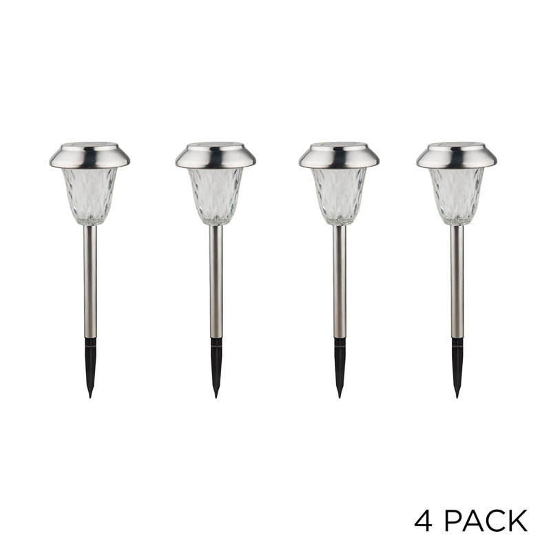 LED Pathway Lights Silver