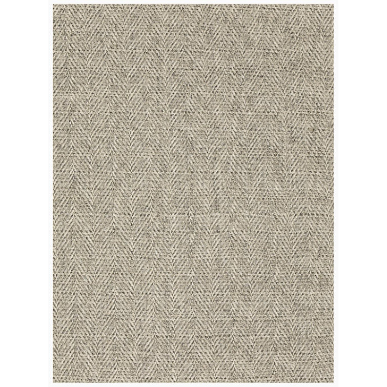 Van Dyke Rectangle Area Rug in Silver