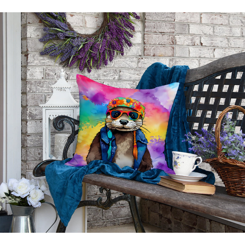 Coussin Hippie, H 18 po x l 18 po
