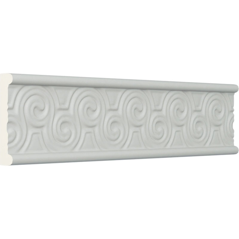 H 2 1/2 po x P 1/2 po x L 94 1/2 po, (répétition 4 1/8 po), habillage de fenêtre et de porte Bedford (paquet de 12)