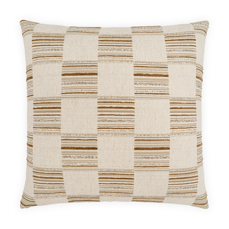Boxster Square Pillow Cover & Insert, Caramel