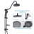8-Inch Shower System With Hand Shower And Rain Shower Head-107125483
