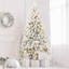 ? Décoration de Noël? Arbre de Noël en PVC à mémoire de forme (avec lumière)-437093001