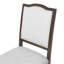 Chaises de salle à manger rembourrées avec pieds en bois d'hévéa Gary-2079222625