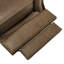 Fauteuil inclinable manuel en cuir véritable de 32,3 po de largeur avec main courante en bois massif Liauro (ensemble de 2)-769439678