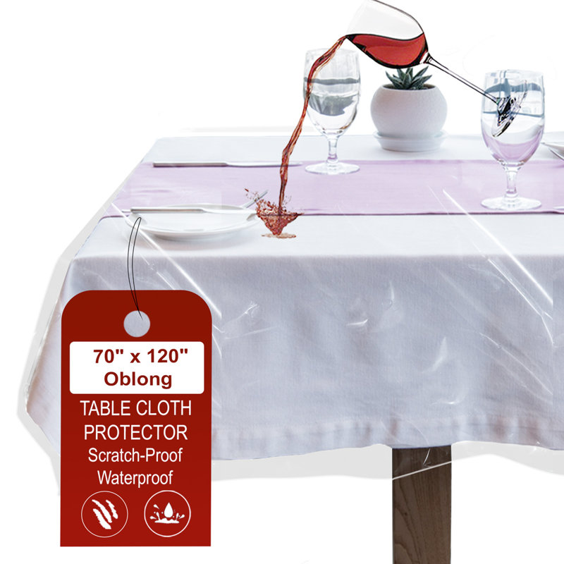 Protecteur de nappe Cornville, 70 po rond 0,53 70 po forme ronde