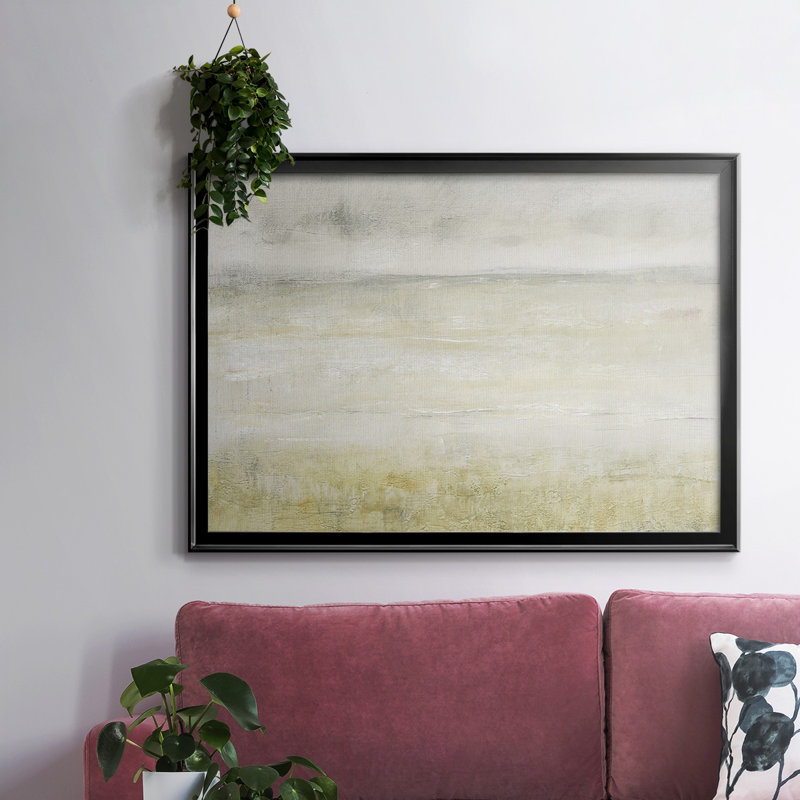 Toile tendue embellie Squall II - 2756925, H 30 po x l 44 po x P 1,5 po, Noir