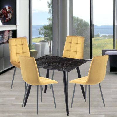 Curtice 4 -Person Ceramic Dining Set