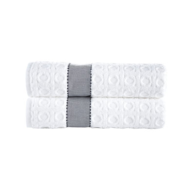Turkish Cotton Plush Jacquard Bath Sheet