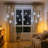 11.5FT 96LED Snowflake String Lights-1865810531