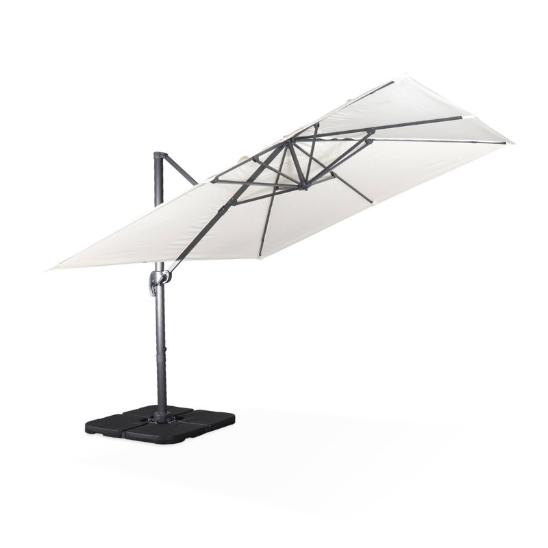 Phineas 296cm Cantilever Parasol, Grey