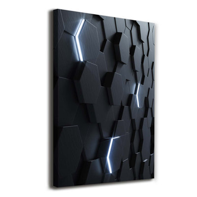 Abstraction - Wrapped Canvas Print