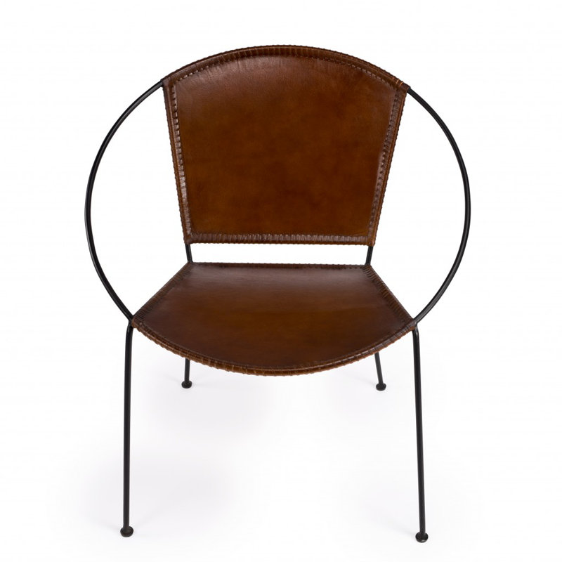  Chaise d'appoint noire avec dossier tissé