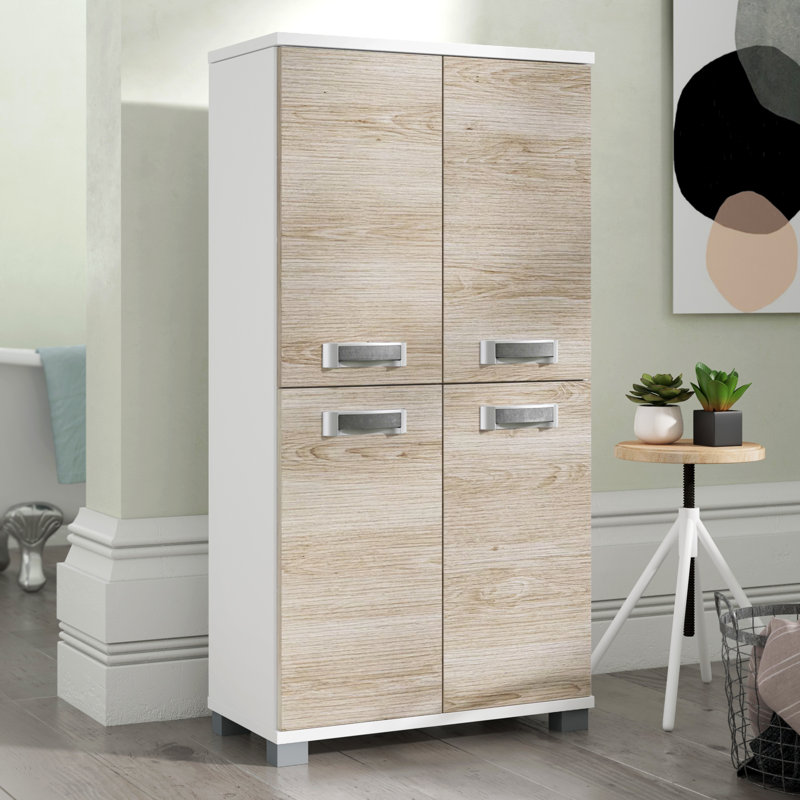 Cadiz Bathroom Cabinet, Tan