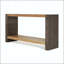 Vintage Industrial Console Table with Dovetail Joinery
