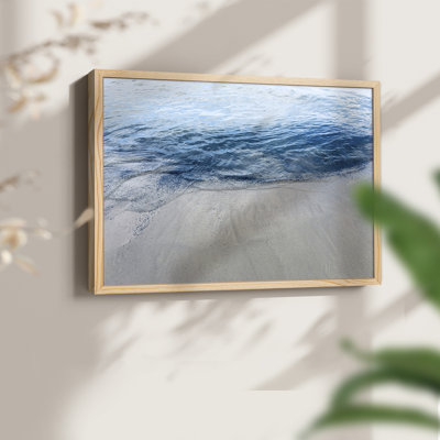 Aegean Blue Water -Framed Print - Restickable