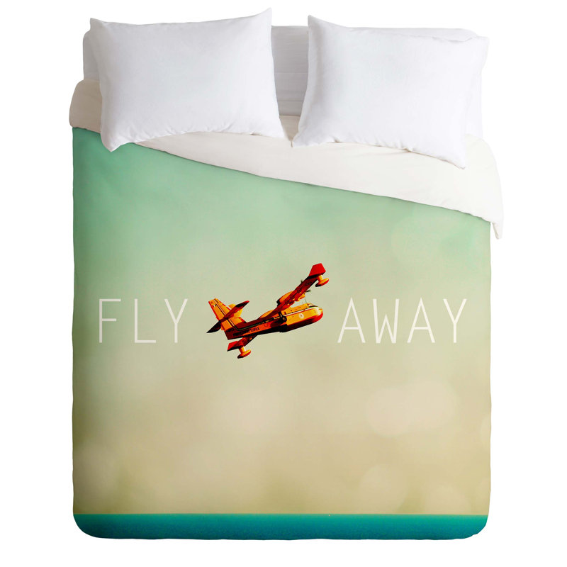 Ensemble de housse de couette Happee Monkee Fly Away, Housse de couette simple / simple TG et 1 taie dé
