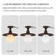 Glass Semi Flush Mount