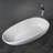 Euthalia 67'' x 34'' Freestanding Soaking Solid Surface Bathtub-50540473