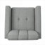 Tissu d'ameublement gris Mid-Century Channel Stitch-2102938425