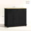 Armoire de cuisine moderne avec rangement-604187902