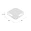 Table basse avec cadre Euclide