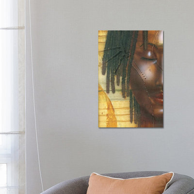 Cindy 1 Piece Wrapped Canvas Painting