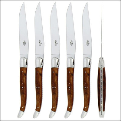 6 - Piece Stainless Steel Steak Knife Set