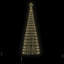  LED Christmas Tree with 800 LEDs 400 cm Iron-1580607103